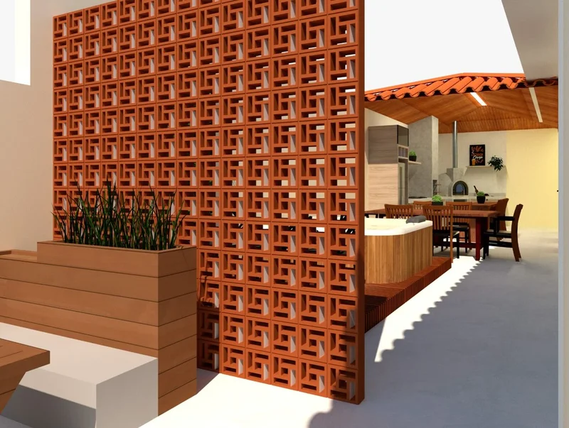 Cozinha externa planejada